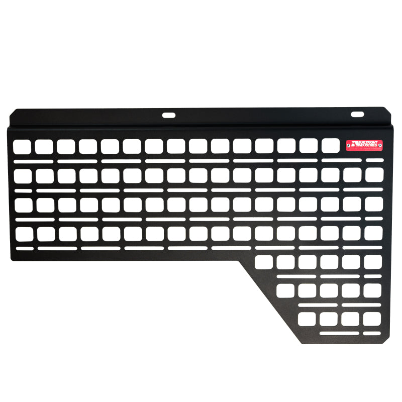 BuiltRight Industries 2022+ Toyota Tundra 5.5ft Bed Bedside Rack Molle Panel System - Driver Side