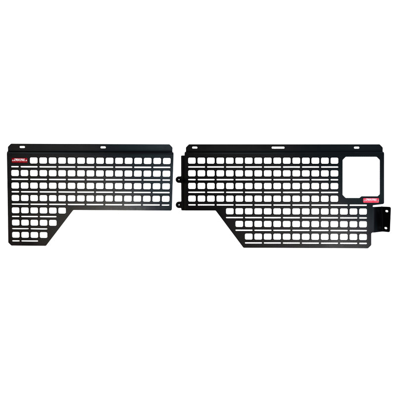 BuiltRight Industries 2022+ Toyota Tundra 5.5in Bed Bedside Rack Molle Panel System - Full Kit