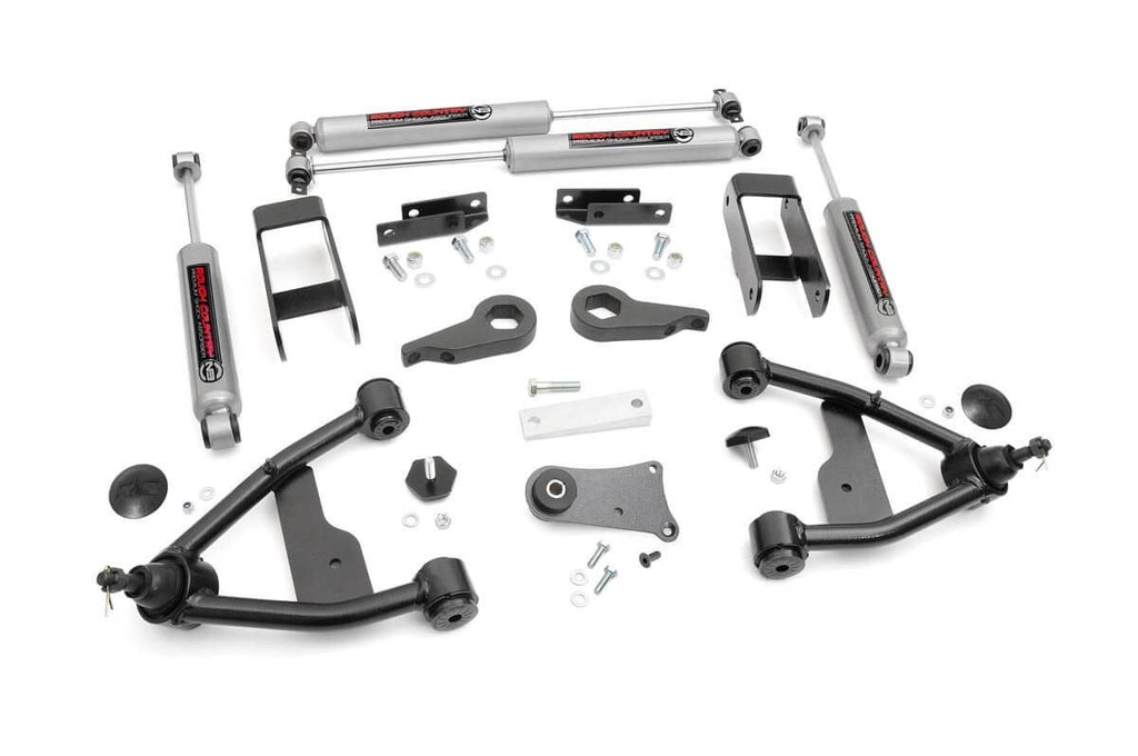 Rough Country 2.5 Inch Lift Kit - Chevy GMC S10 Blazer S10 Truck S15 Jimmy Sonoma 4WD