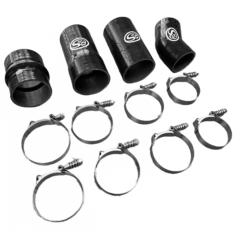 S&B Hot And Cold Side Boot Kit For 03-04 Ford F250/F350, 6.0L Powerstroke