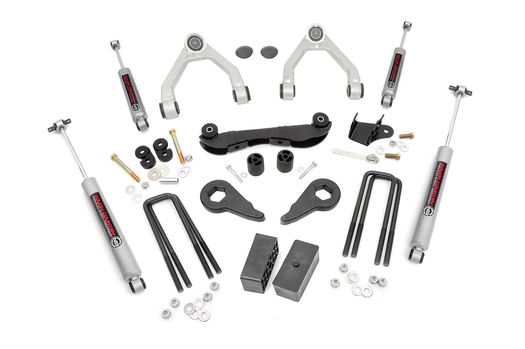 2-3 Inch Lift Kit - Rear Blocks - Chevy GMC C1500 K1500 Truck SUV