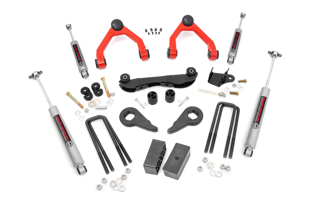 2-3 Inch Lift Kit - Rear Blocks - Chevy GMC C1500 K1500 Truck SUV