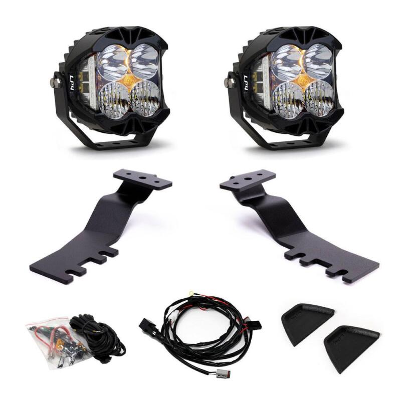 Baja Designs 2024+ Toyota Tacoma LP4 A-Pillar Kit