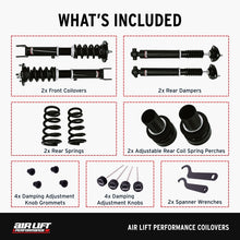 Load image into Gallery viewer, Air Lift Performance 18-23 Lexus IS300 / 17-23 Lexus IS350 Coilover Kit