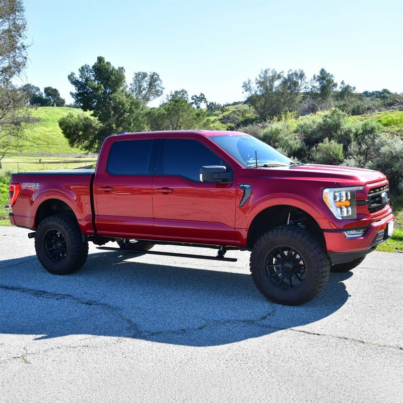 Westin 15+ Ford F-150 SuperCrew / 17-23 F-250/350 CrewCab Pro-e Running Boards - Tex. Blk