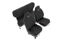 Load image into Gallery viewer, Rough Country Seat Covers - Non Detach Headrest FR &amp; RR - Jeep Cherokee XJ (97-01)