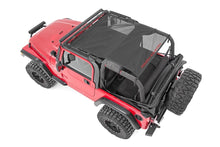 Load image into Gallery viewer, Rough Country Mesh Bikini Top Plus - Black - Jeep Wrangler TJ (97-06) Wrangler YJ (92-95)
