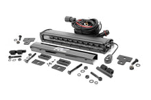 Load image into Gallery viewer, LED Light - Bumper Mount - 12 In. Black Single Row - Can-Am Defender HD 8 HD 9 HD 10