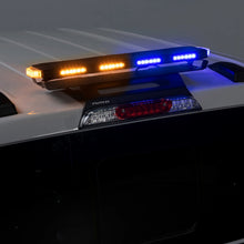 Load image into Gallery viewer, Putco 24In Universal 24In Tri Color Hornet Light (Amber/Blue/White) - LED Stealth Rooftop Strobe Bar