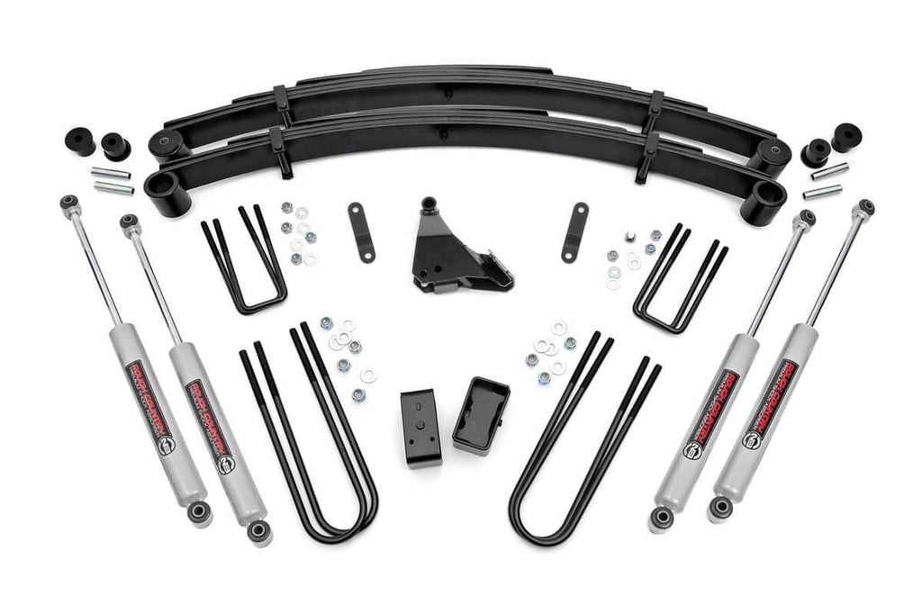 4 Inch Lift Kit - Rear Blocks - Ford F-250 F-350 Super Duty