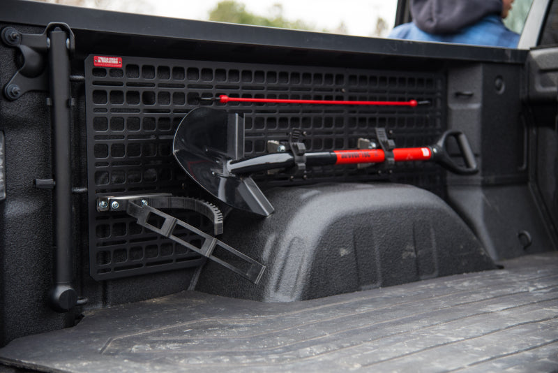 BuiltRight Industries 2019+ Chevy/GMC 1500 (Std/Short Bed) Bedside Rack System - Rear Drv/Pass Side