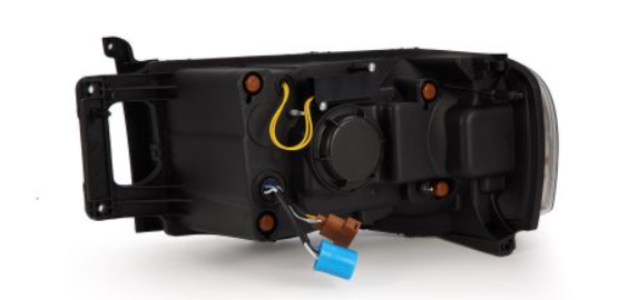 AlphaRex 02-05 Dodge Ram 1500 NOVA LED Proj Headlights Alpha Black w/Activ Light/Seq Signal