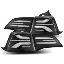 Load image into Gallery viewer, 20-24 Tesla Model Y (With Stock Amber Turn Signal) PRO-Series LED Tail Lights Jet Black