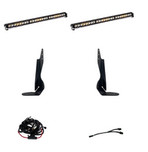 Load image into Gallery viewer, Baja Designs GMC 2020-23 Sierra 2500HD/3500HD Dual 30in Grille Light Bar Kit