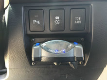 Load image into Gallery viewer, Dashboard mounting area for the P2 brake controller in a Toyota Tundra