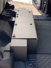 Load image into Gallery viewer, Open trunk of a 2019-2024 RAM 1500 TRX showing the installed lockable storage box