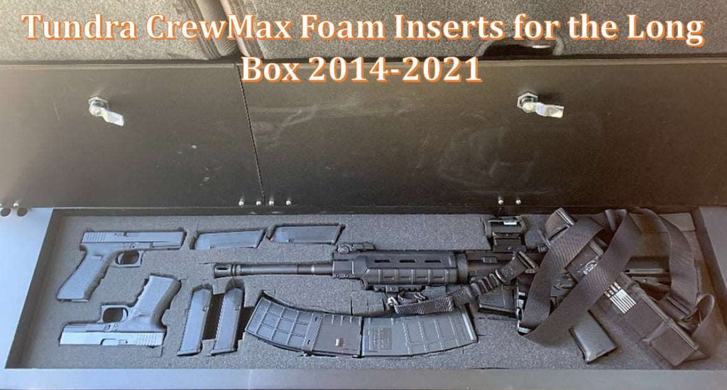 Toyota Tundra CrewMax with Turbomax crew insert for enhanced storage organization