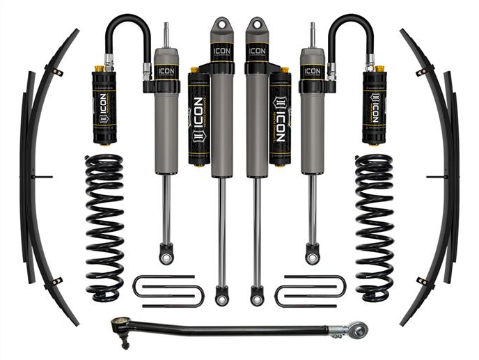 2017+ Ford F-250/F-350 2.5in Stage 4 Suspension System w/ Expansion Pack