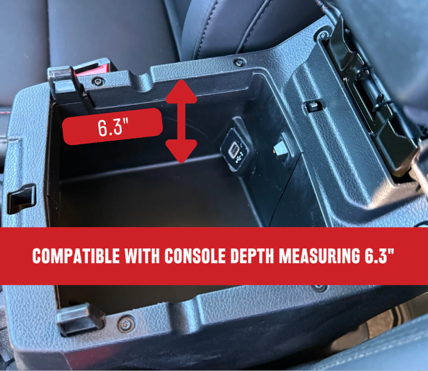 Jeep Wrangler Rubicon Center Console Safe: 2021 - 2026