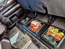 Load image into Gallery viewer, Under-seat storage system for 2014-2021 Tundra models with tools organized inside
