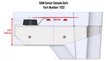 Load image into Gallery viewer, RAM 1500 / 2500 / 3500 Center Console Safe 2019-2026 Triple Guard Locking Vault