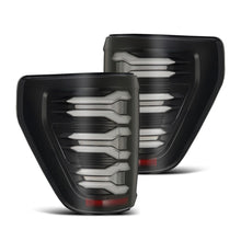 Load image into Gallery viewer, 21-23 Ford F150 LUXX-Series LED Tail Lights Black