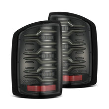 Load image into Gallery viewer, 14-18 GMC Sierra 1500/2500HD/3500HD LUXX-Series LED Tail Lights Alpha-Black