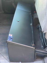 Load image into Gallery viewer, Secure storage solution with blue label for Chevrolet Silverado 2019-2024