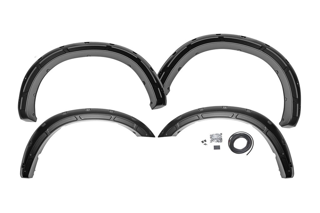 Defender Pocket Fender Flares - PXJ Diamond Black - Ram 2500 (20-22)