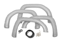 Load image into Gallery viewer, Rough Country Defender Pocket Fender Flares - Silver - GMC Sierra 1500 (19-23)