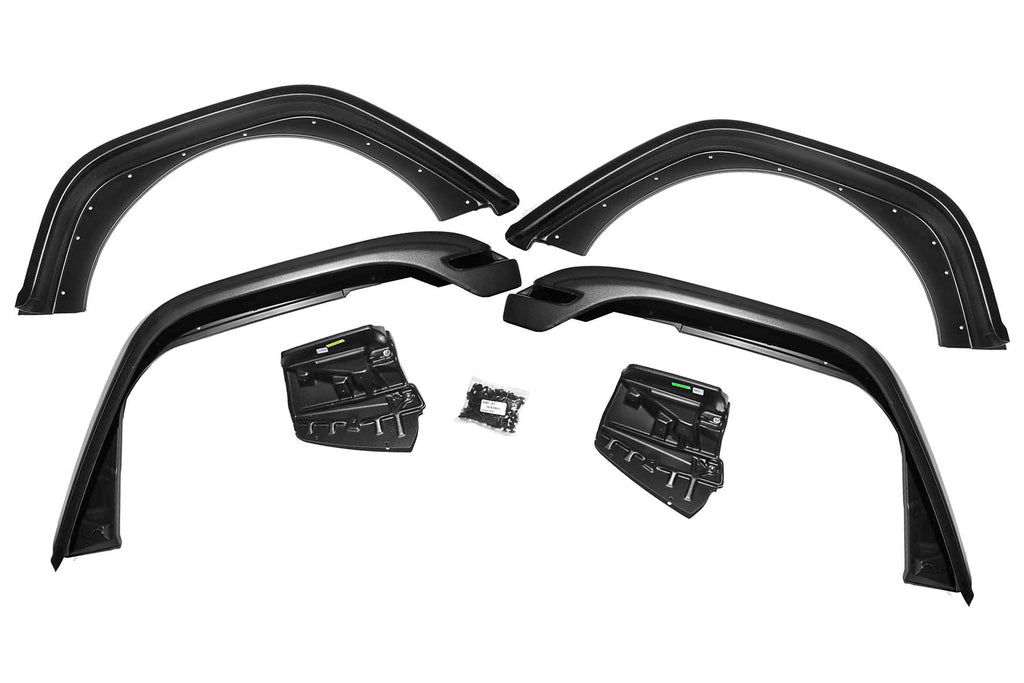 Rough Country WF1 Fender Flares - Jeep Wrangler 4xe (21-23) Wrangler JL (18-23)