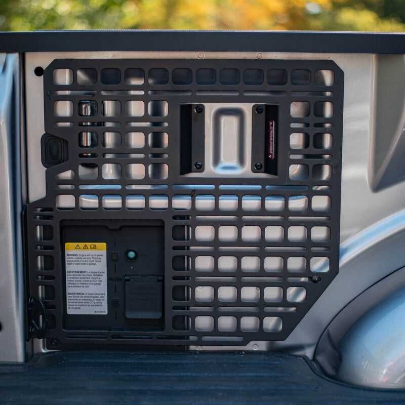 BuiltRight Industries 2021+ Ford F150 Raptor Driver Rear Panel Bedside Rack