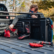 Load image into Gallery viewer, BuiltRight Industries 2022+ Rivian R1T Bedside Rack System Bedside Molle Kit - 2 Panels