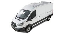Load image into Gallery viewer, Rhino-Rack 14-21 Ford Transit 2 Door Wagon Heavy Duty RLTP 3 Bar Roof Rack - Black