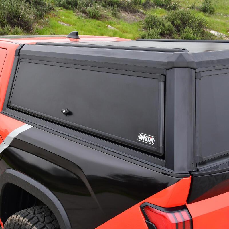 Westin 22-24 Toyota Tundra CC 5.5ft. Bed Aluminum Bed Topper Black - BOX 1 & BOX 2 (COMPLETE KIT)