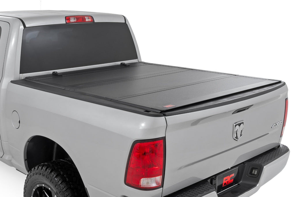 Hard Tri-Fold Flip Up Bed Cover - 6'4 In. Bed - Ram 1500 (10-18) 2500 (10-23)