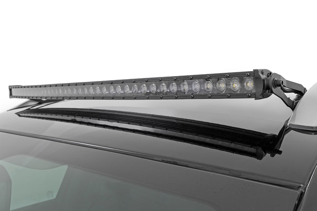 Rough Country - LED Light Kit - Roof Mount - 40" Black Single Row - Jeep KL (14-22) - 70086