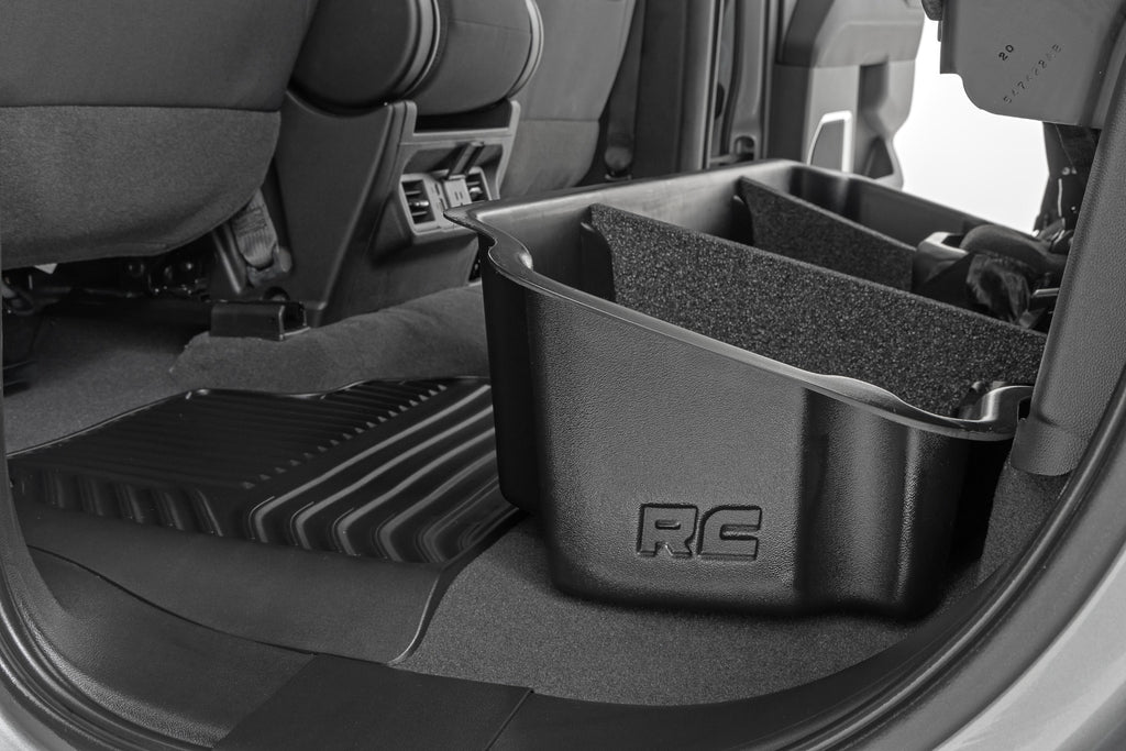 Under Seat Storage - Double Cab - Chevy GMC 1500 2500HD 3500HD (19-24)