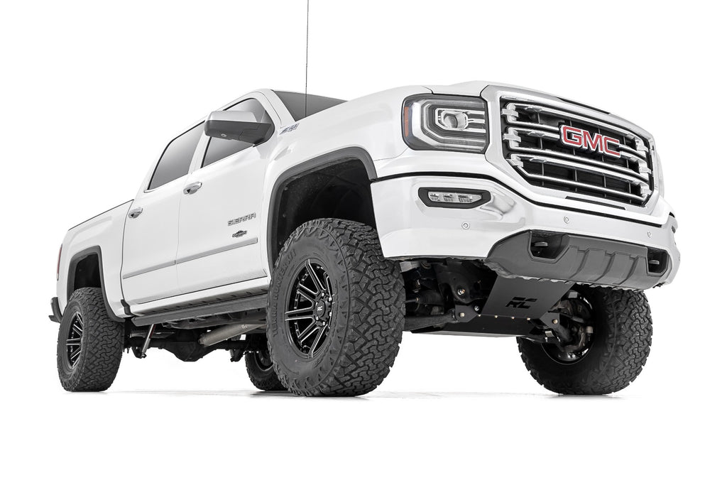 7 Inch Stamped Steel LCA Lift Kit - Forged UCA - Bracket - Vertex V2 Shks - Chevy GMC 1500
