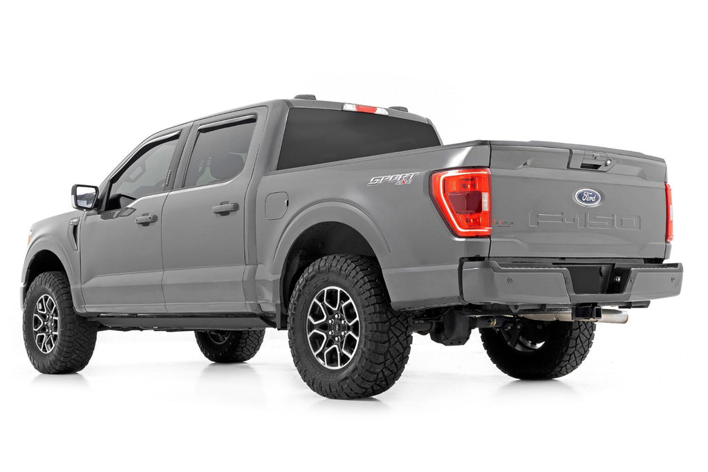Power Running Boards - Lighted - Super Cab - Ford F-150 Lightning F-250 F-350 Raptor (15-23)