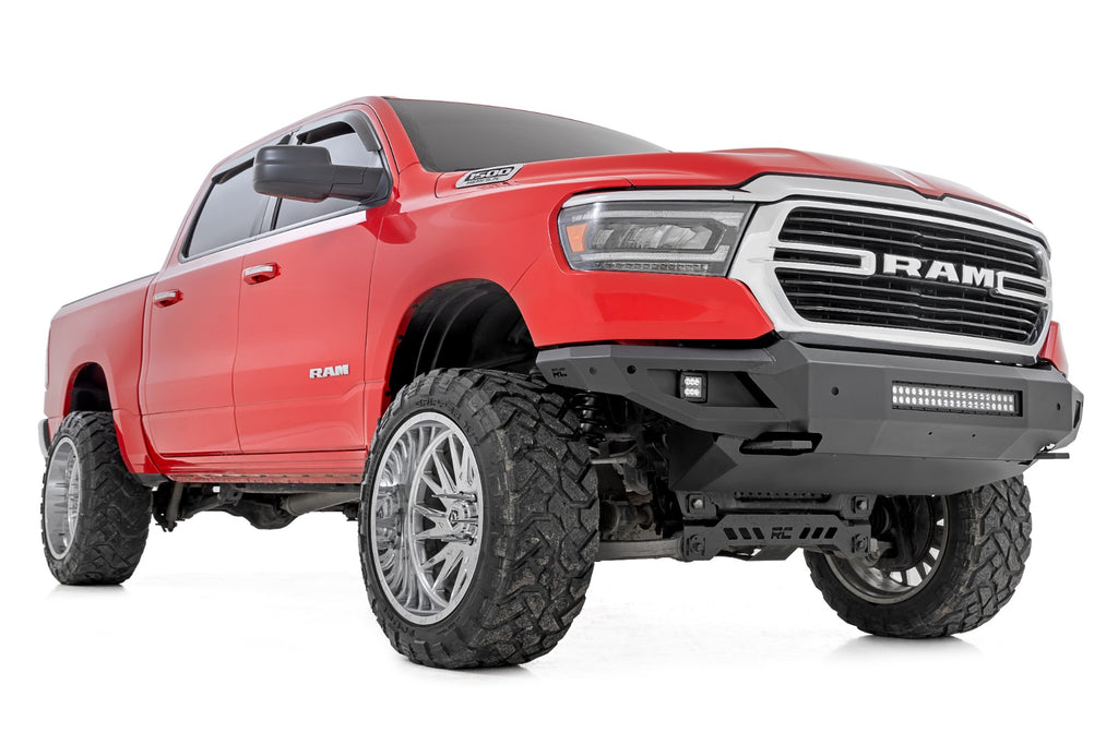Front Bumper W Skid Plate & Tow Hooks - Ram 1500 (19-23)