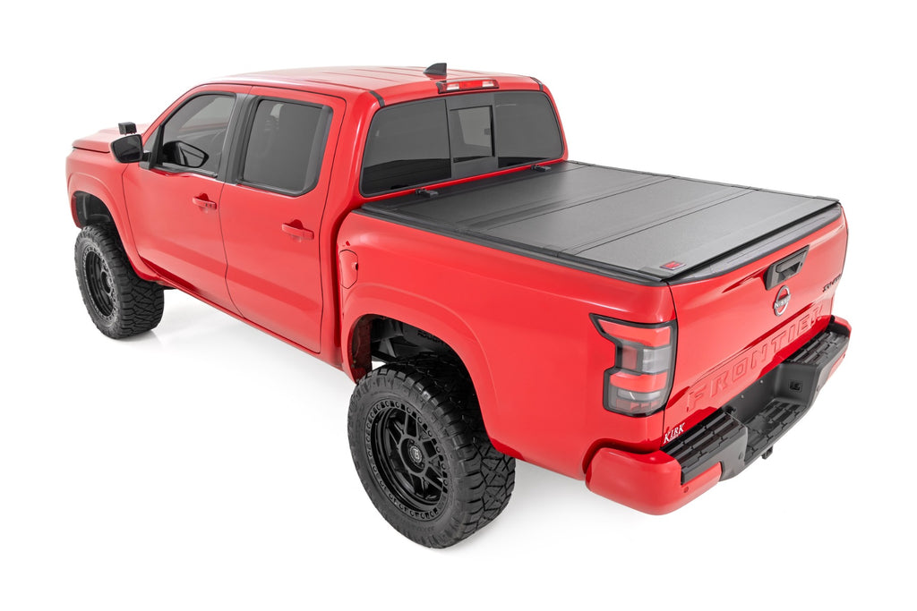 Hard Tri-Fold Flip Up Bed Cover - 5' Bed - Nissan Frontier (22-23)