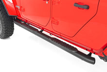 Load image into Gallery viewer, Oval Nerf Steps - Black - Jeep Gladiator JT (20-23)