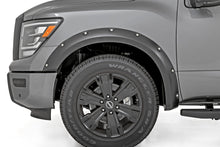 Load image into Gallery viewer, Traditional Pocket Fender Flares - Crew - KH3 Super Black - W O Emblem - Nissan Titan (17-23)