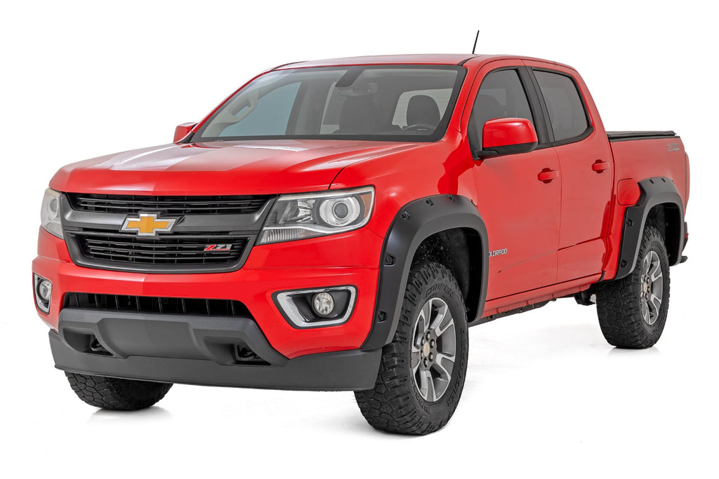 Pocket Fender Flares - GAN Silver Ice - 5' Bed - Chevy Colorado 2WD 4WD (15-22)