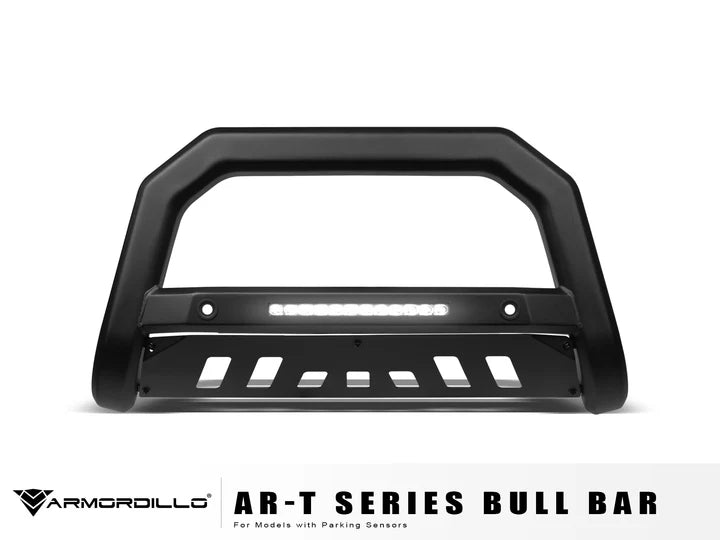 Armordillo® 2007-2018 Chevy Silverado/GMC Sierra 1500 (Excl. Z71) AR-T Bull Bar w/Parking Sensor - Matte Black