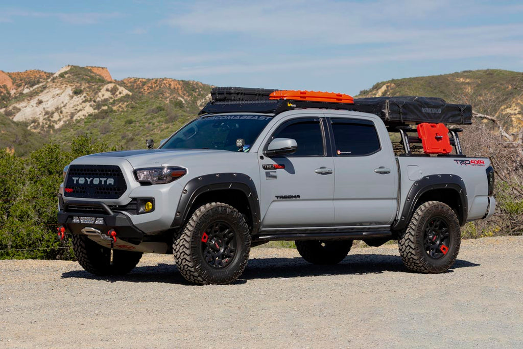 Rough Country Defender Pocket Fender Flare - Toyota Tacoma 2WD 4WD (2016-2023)