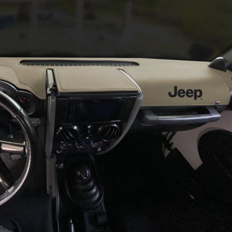 Covercraft 11-21 Jeep Grand Cherokee w/o Speaker Limited Edition Custom Dash Cover with Jeep Logo
