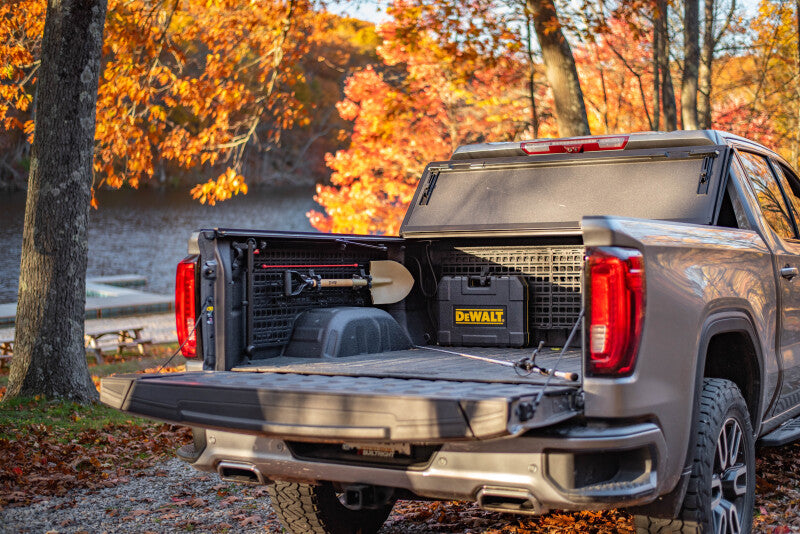 BuiltRight Industries 2019+ Chevy/GMC 1500 (Short Bed) Bedside Rack System - Front Drv/Pass Side