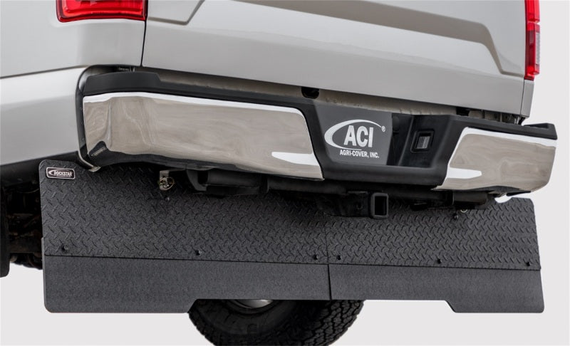 Access Rockstar 2023+ Ford F-250/350 Full Width Tow Flap/w Heat Shield & adj Rubber - Black Diamond